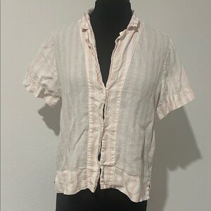 EVERLANE Striped linen top